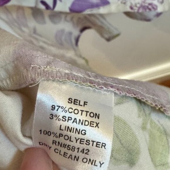 London Times Floral Sleeveless Dress - Size 10 - Picture 3 of 4